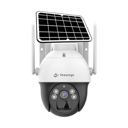 Solar powered CCTV camera